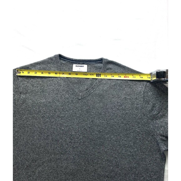 Old Navy Mens XL Gray Long Sleeve Sweater - Picture 3 of 8